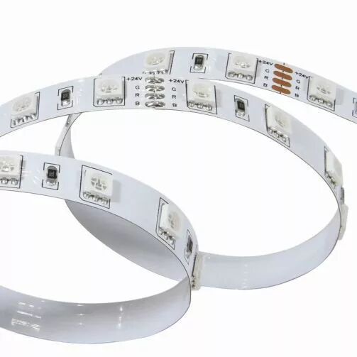 RUBAN LED 60LED/M SMD5050 24V IP20 RGB 5M