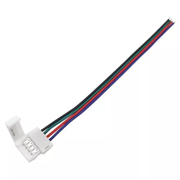 Rubans LED START FLEX IP20 Connecteur Droit RGB X5 + 2M fil (0068134)