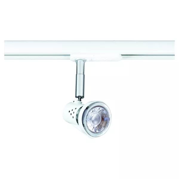 RUBIS 029 - Spot Rail 1 all. 029 GU10, blanc, a/lpe LED 4W 3000K 500lm incl (0260)