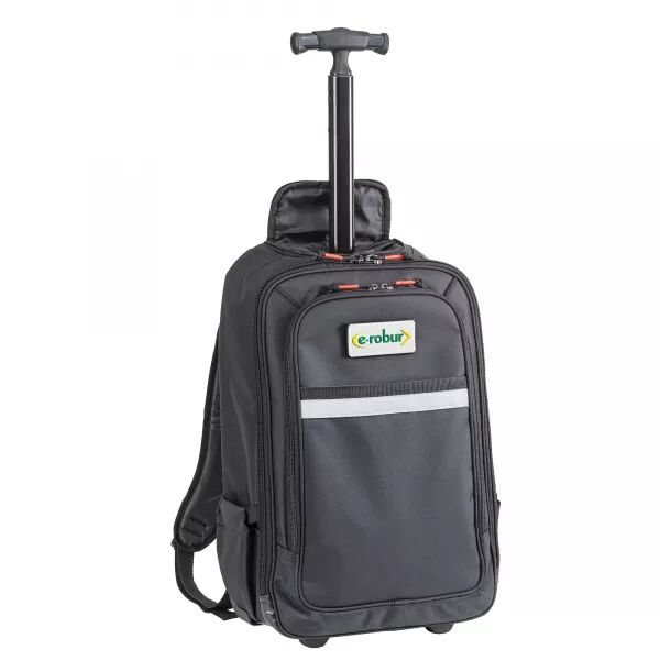 SAC � DOS � ROULETTES 15 POUCES EN TOILE R�SISTANTE, 440X360X200 MM.