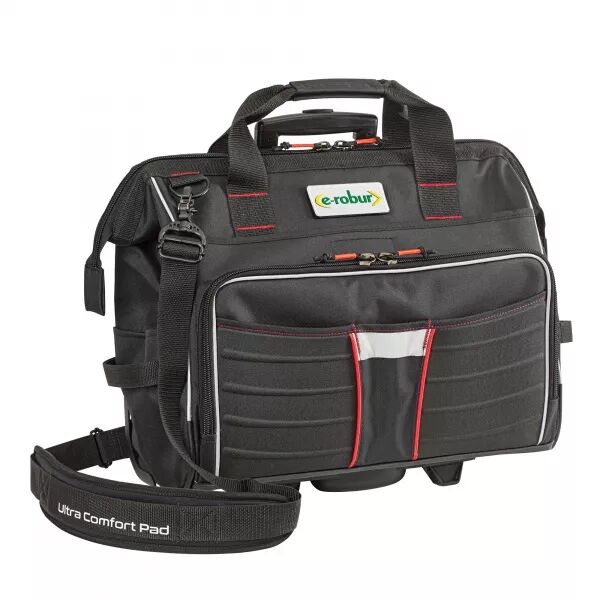 SAC ROULANT EN TOILE 450X210X380 MM, POIGN�E T�LESCOPIQUE