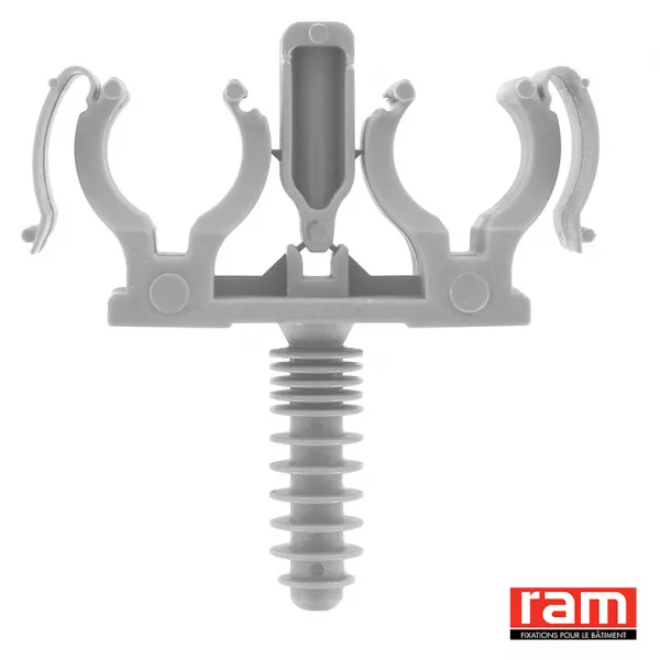 SACH 5 CLIPEO GRIS DOUBLE 16 mm (57116)