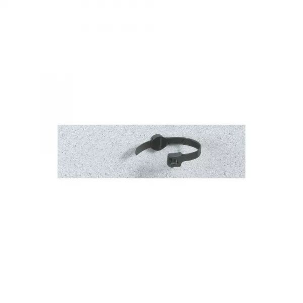SACHET DE 10 EMBASES � CHEVILLE POUR COLLIERS - NOIR