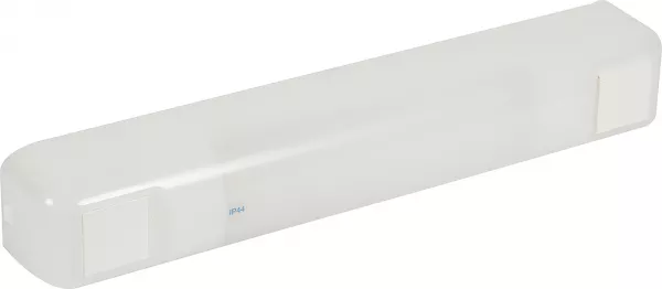 sarlam-applique fluolux 2 fluorescent electronique avec prise rasoir / 18w (118515)