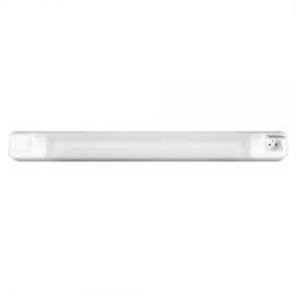 sarlam-applique fluolux 2 fluorescent electronique avec prise rasoir / 24w (128706)
