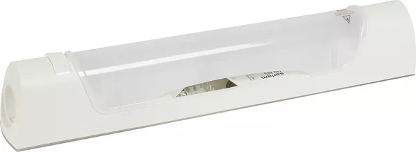 sarlam-applique prismaline avec inter + prise rasoir � �quiper de tube s19 (189869)