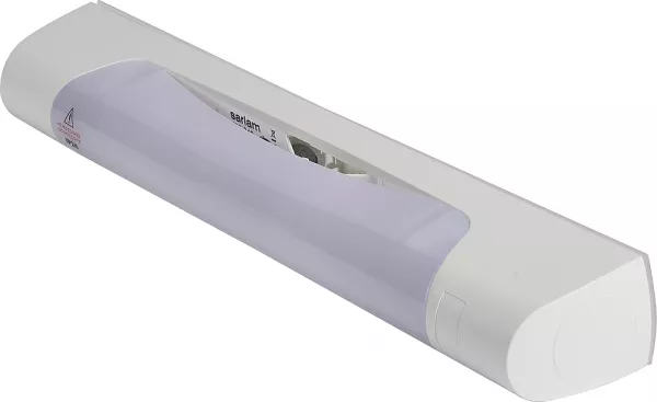 sarlam-applique standard 470mm ip24 et ik04 prismaline � �quiper de tube s19 (189819)