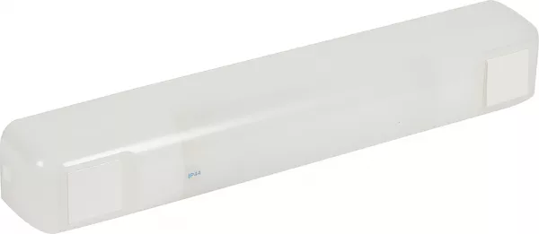 sarlam-applique standard 484mm ip44 ik04 fluolux� avec inter et lampe fluo douille 2g11 (118513)