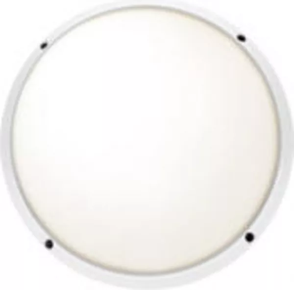 sarlam-hublot blanc antivandale haute puissance hp avec fonction on/off et led 2400lm (452567)