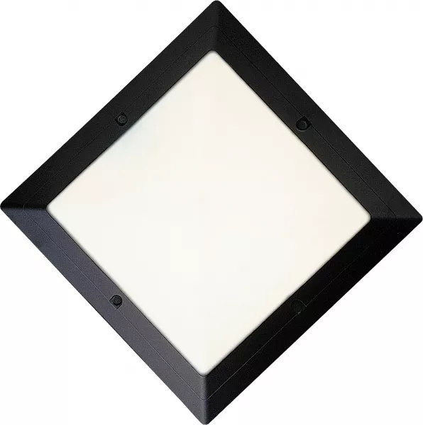 sarlam-hublot r�sidentiel noir standard pyramide fonction on/off et lampe fluo 1800lm (750376)