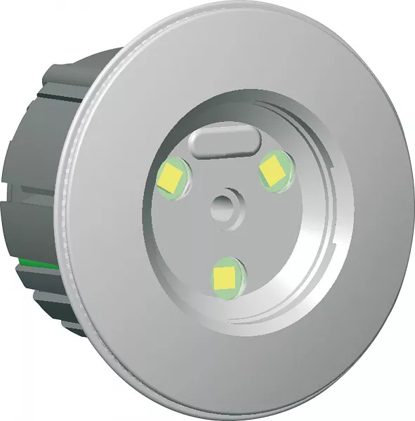 sarlam-luminaire encastr� kalank mini led lateral bleu / 1w (500010)