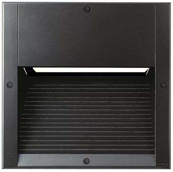 sarlam-luminaire kalank carre alu antivandale anthracite g24q3 / 26w (712376)