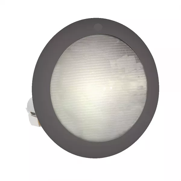 sarlam-luminaire kalank rond alu antivandale taille 1 anthracite g24q1 / 10w (730496)