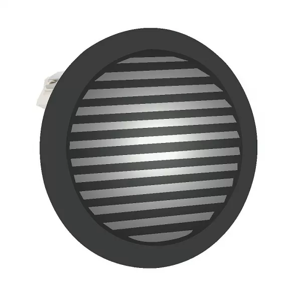 sarlam-luminaire kalank rond avec grille taille 2 anthracite g24q2 / 18w (521476)