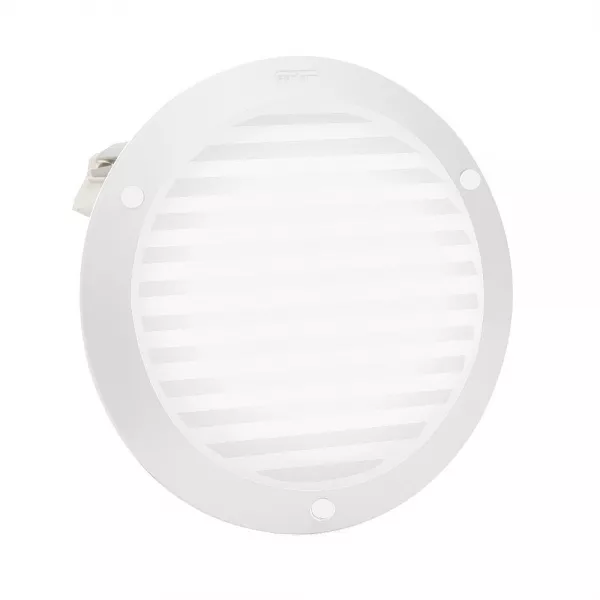 sarlam-luminaire kalank rond avec grille taille 2 blanc g24q2 / 18w (521470)