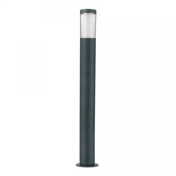 SAXO - BORNE 1M EXT. IP66 IK08, GRAPHITE, LED INT�G. 8W 3000K 500LM, DIMMABLE