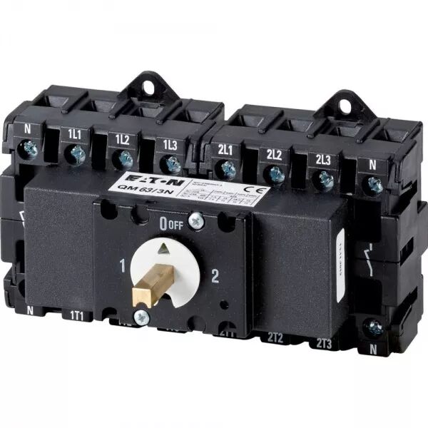 S�LECTEUR, 2X4P, 63A, INTERRUPTEUR-SECTIONNEUR