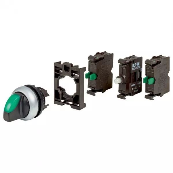 S�lecteur 2 contacts � fermeture avec manette, appareil complet (132598)