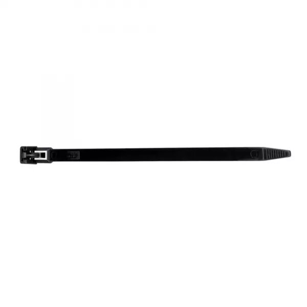 SERRE-C�BLES R�OUVRABLES NOIRS 7,5X280MM �MAX 76MM R�SISTANTS AUX UV