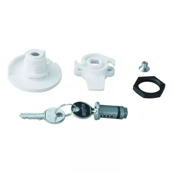 Serrure � cl� n� 405 livr�e avec 2 cl�s pour armoire univers m�tal IP44 (FZ452N)