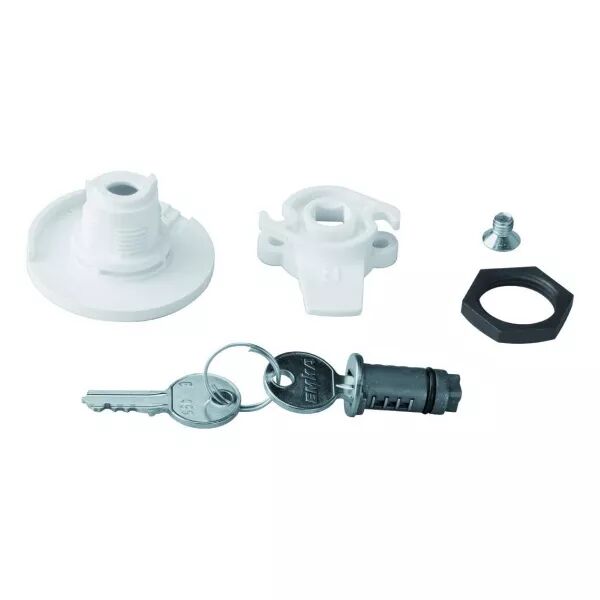 Serrure � cl� n� 455 livr�e avec 2 cl�s pour armoire univers m�tal IP44 (FZ453N)