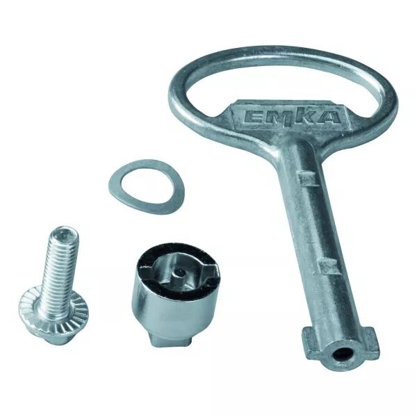 Serrure double barres 3mm + cl� IP5 pour coffret vega D (FZ501)