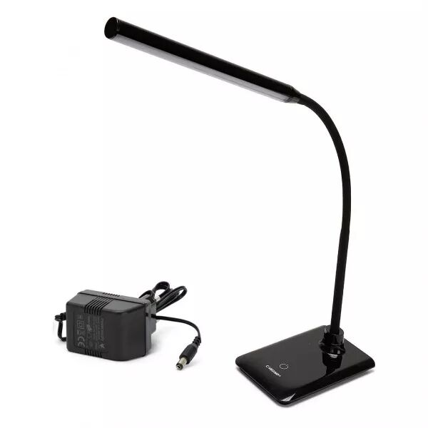 SLIM: Lampe de bureau 6W, 510 lm noir