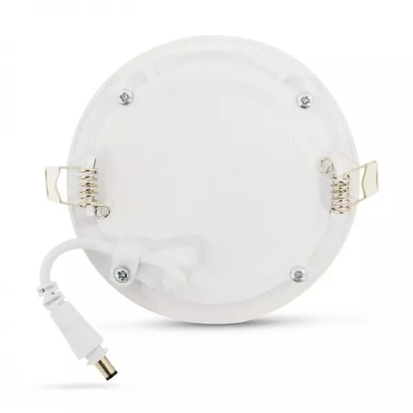 SLIMY DOWNLIGHT DIAM 120MM BLC 6W 6000K ALU