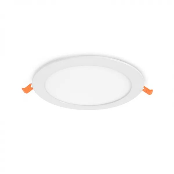 SLIMY II DOWNLIGHT DIAM 175MM 12W 3000K ALU BLC 5ANS
