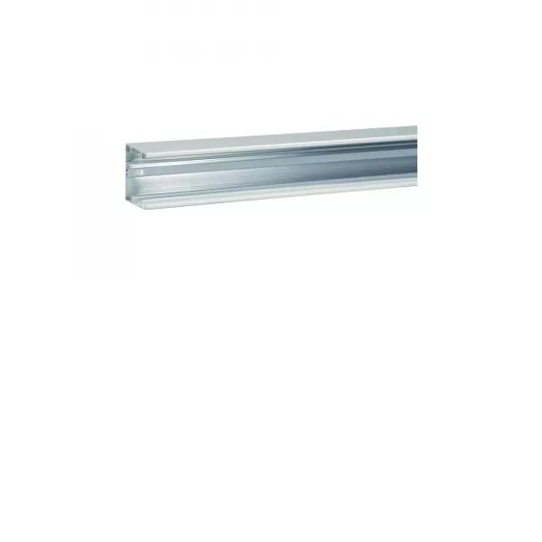 SOCLE POUR GOULOTTE QUERAZ H54MMXP54MM L200MM 1 COMPARTIMENT ALU RAL9016 PURE