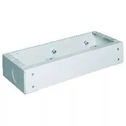 Socle support armoire univers h 100mm l 550mm pour IP44 p 205mm + pattes + vis (FZ612N)