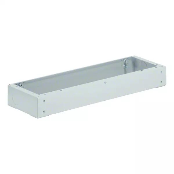 Socle support armoire univers h 100mm l 800mm pour IP54 p 275mm + pattes + vis (FZ633)
