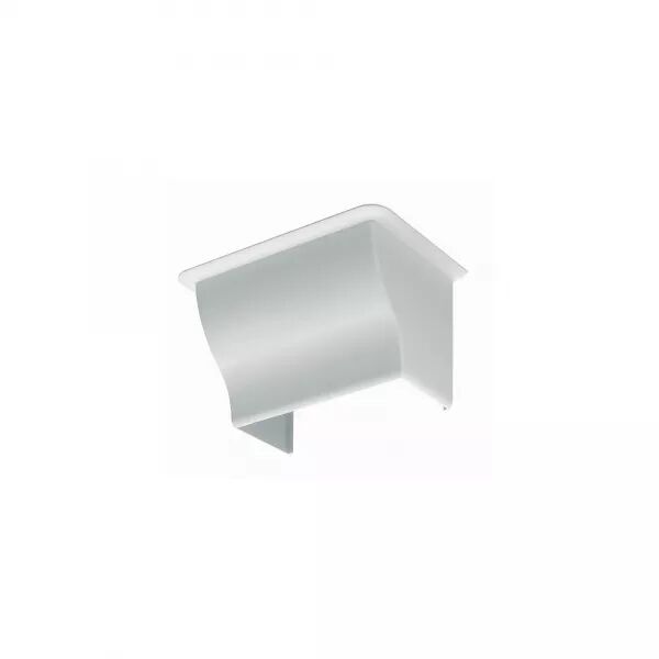 Sortie de plafond -Pour goulotte de distribution Viadis 32x16mm-PVC Blanc Artic