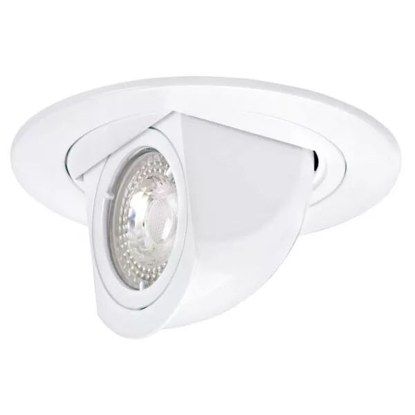 SPEED 110 - Encastr� GU5,3, rond, orientable et basc., blanc, lampe non incl. (4845)
