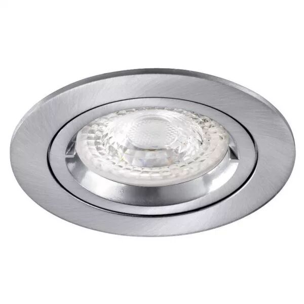 SPEED 50 R 12 - Encastr� GU5,3, rond, fixe, nickel, Lpe non incl. (4802)