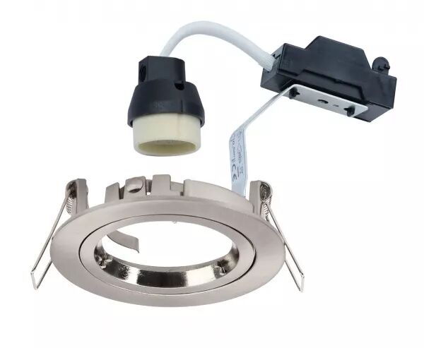 SPEED 50 R 230 - ENCASTR� GU10, ROND, FIXE, NICKEL, LPE NON INCL.