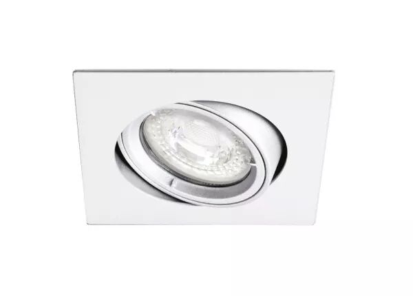 SPEED 70 C 12 - ENCASTR� GU5,3, CARR�, BASCULANT, BLANC, LPE NON INCL.