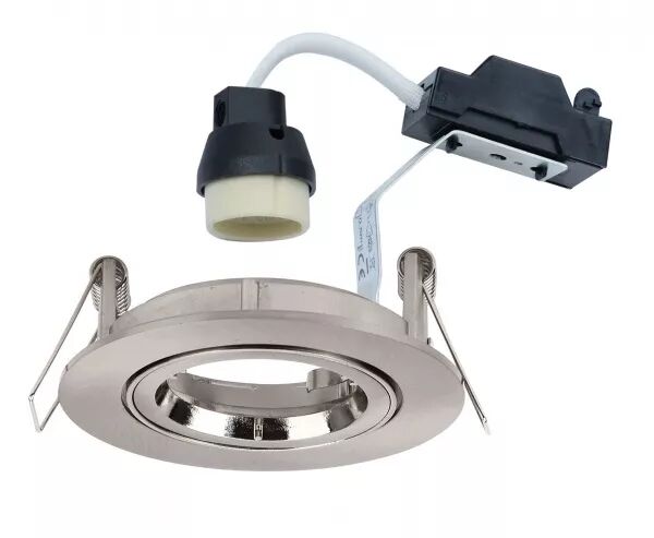 SPEED 70 R 230 - ENCASTR� GU10, ROND, BASCULANT, NICKEL, LPE NON INCL.