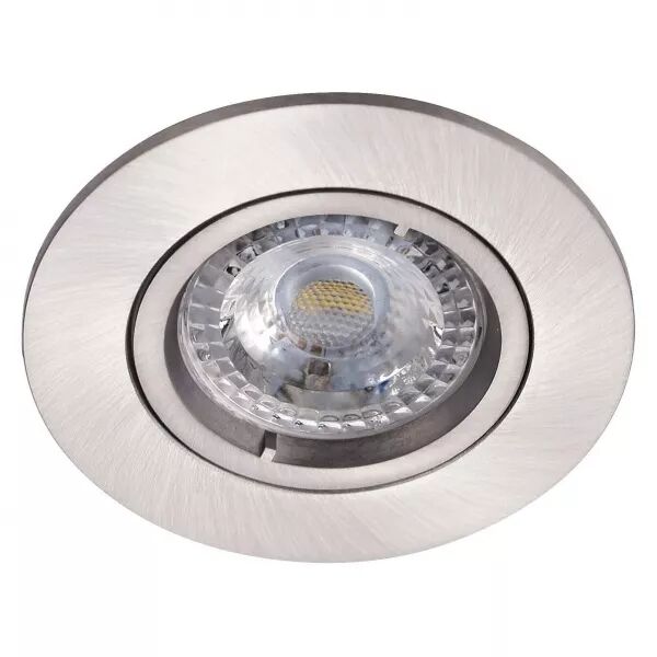 SPEED COVER - Encastr� GU10, rond, fixe, nickel, a/lpe LED 8W 3000K 700lm incl. (51016)