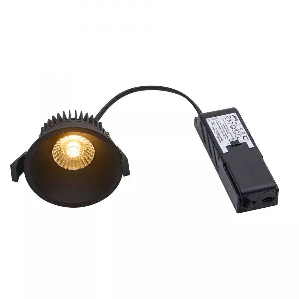Spot encastr� - ALBRIC - Aluminium - Noir - LED Module Incl. (2310340003)