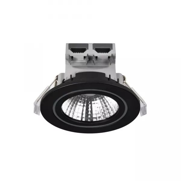 SPOT ENCASTR� - ALEC 1-KIT -  PLASTIQUE - NOIR - LED MODULE INCL.