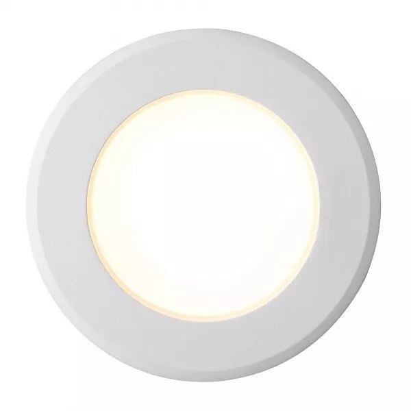 SPOT ENCASTR� - BIRLA -  PLASTIQUE - BLANC - LED MODULE INCL.