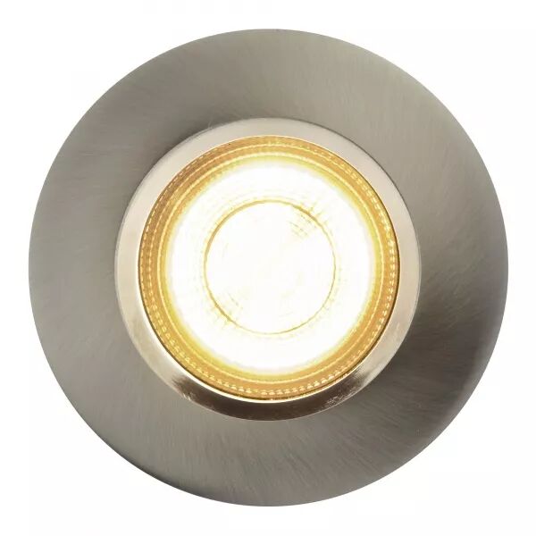 SPOT ENCASTR� - DORADOSMART -  PLASTIQUE - BROSS� NICKEL - LED MODULE INCL.