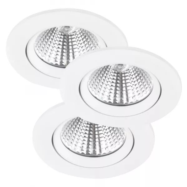 SPOT ENCASTR� - FREMONT 3-KIT - M�TAL - BLANC - LED MODULE INCL.