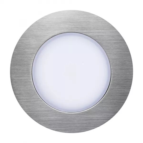 Spot encastr� - LEONIS -  Plastique - Bross� Nickel - LED Module Incl. (49160155)