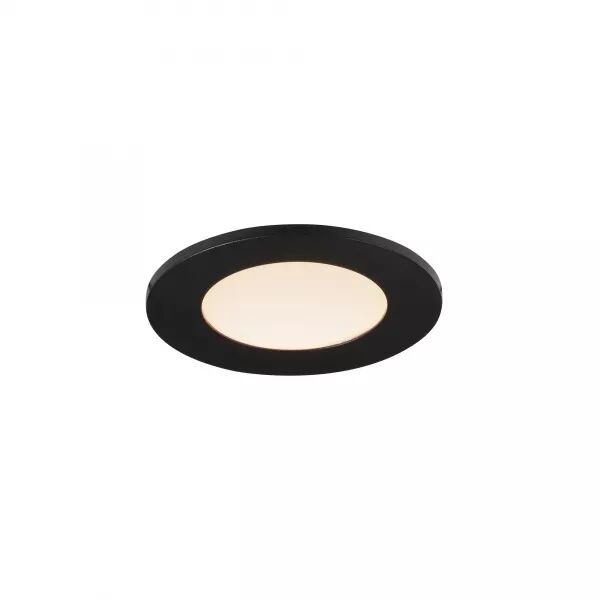 Spot encastr� - LEONIS -  Plastique - Noir - LED Module Incl. (2310016003)
