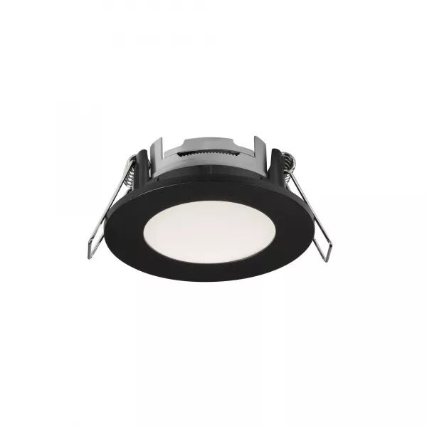 Spot encastr� - LEONIS -  Plastique - Noir - LED Module Incl. (49200103)