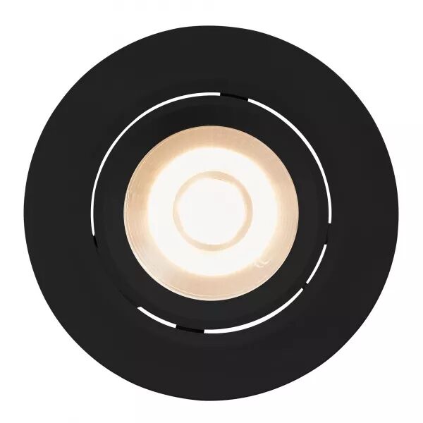 Spot encastr� - ROAR -  Plastique - Noir - LED Module Incl. (84960003)