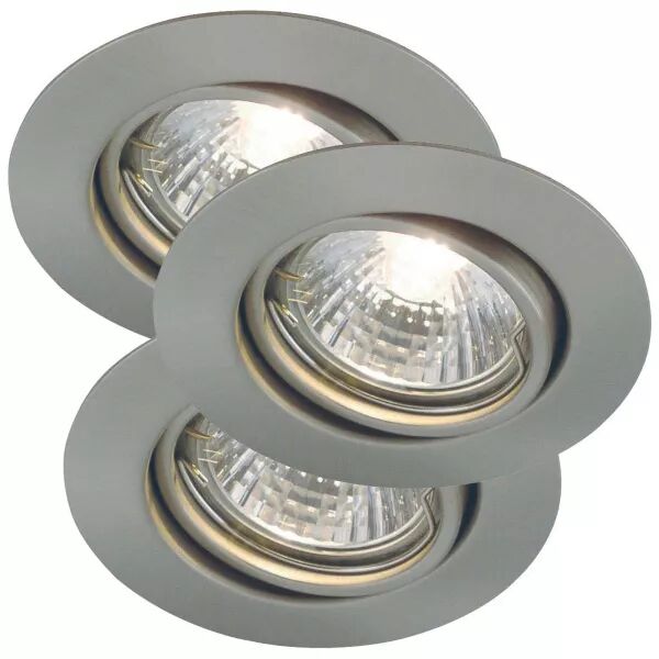 SPOT ENCASTR� - TRITON - M�TAL - ACIER BROSS� -  GU10