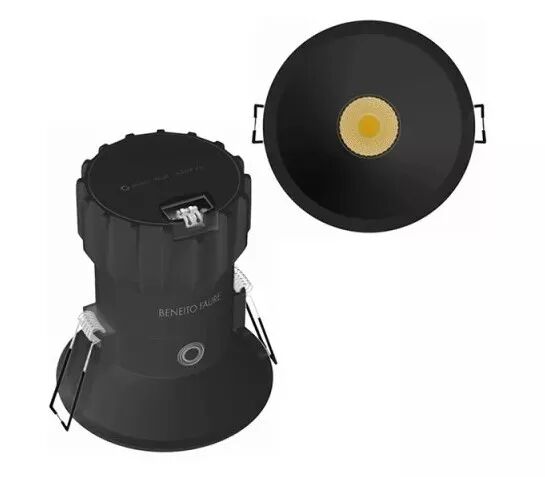 Spot encastr� PULSAR SWITCH noir 8W (5058)